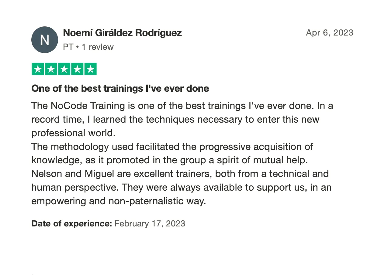 Testimonial Noemi Rodriguez