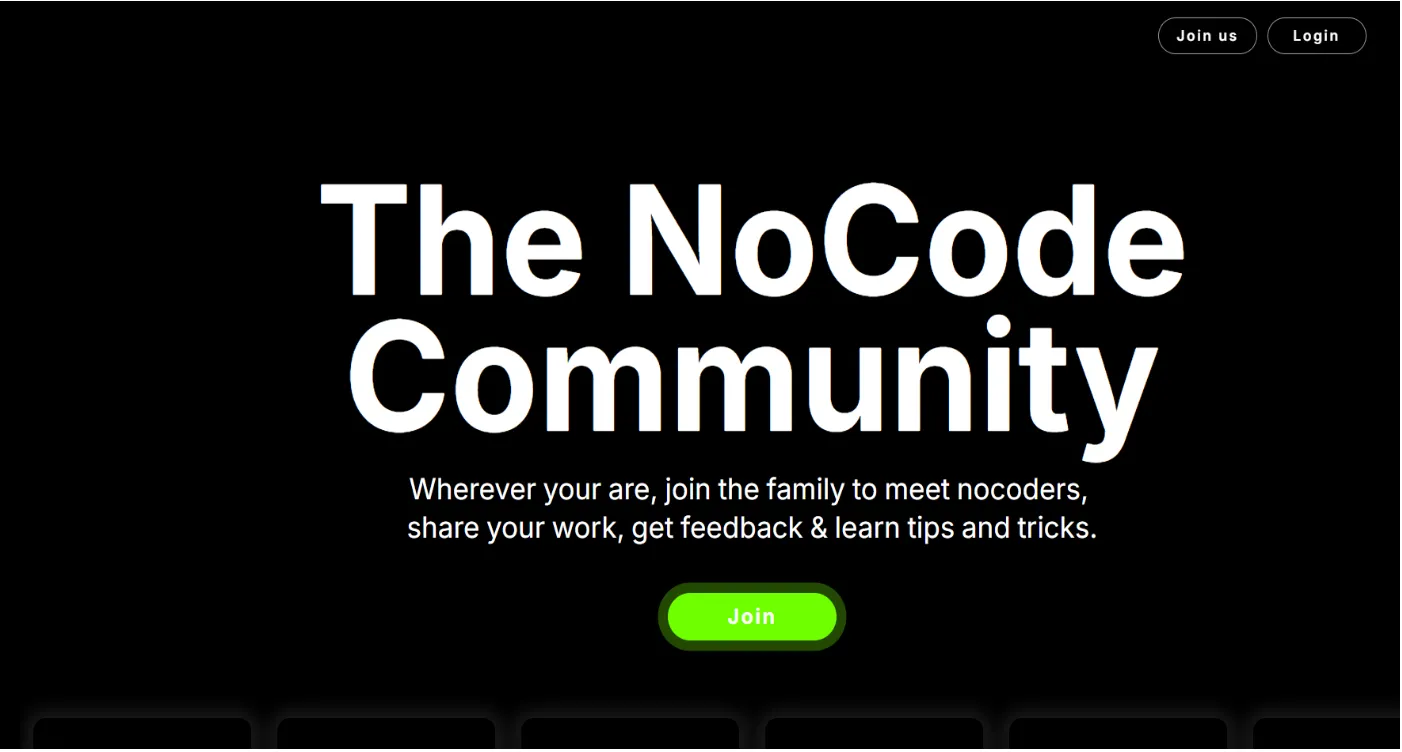 The NoCode Crew Community