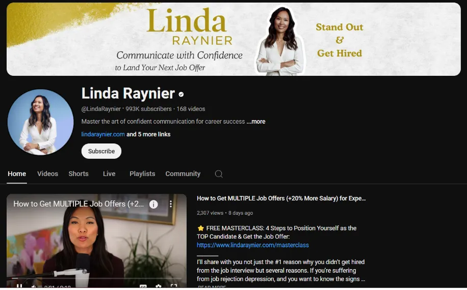 4. Linda Raynier