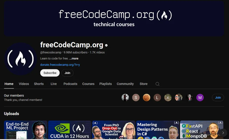 2. freeCodeCamp