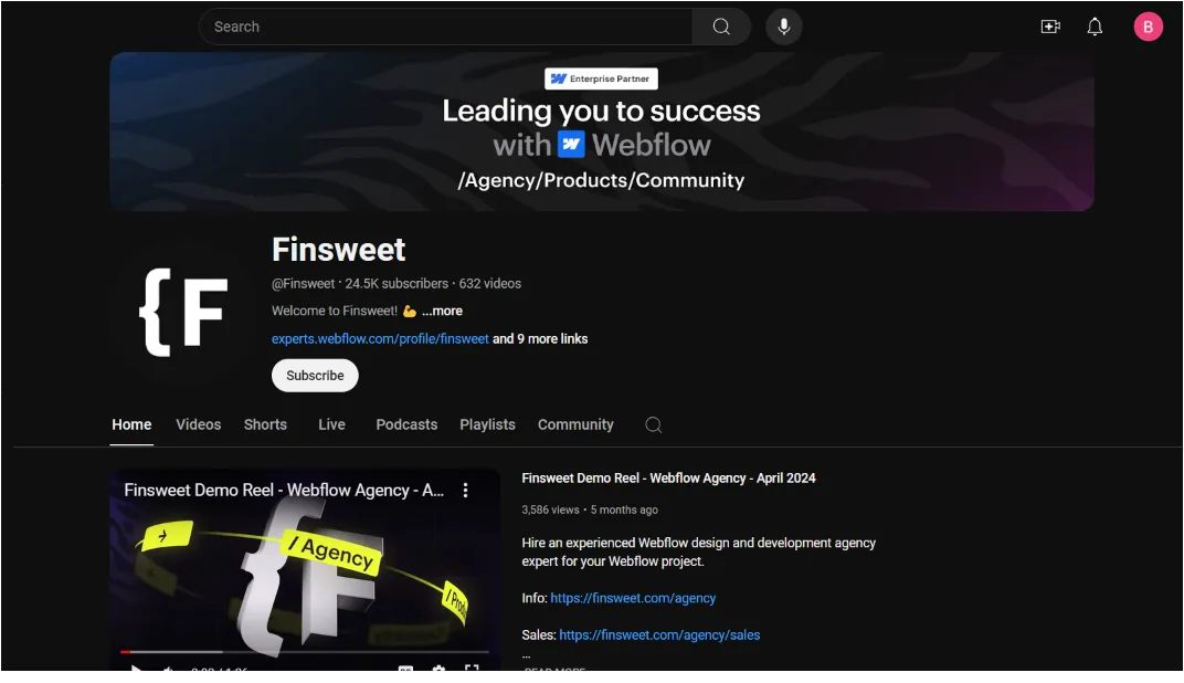 1. Finsweet