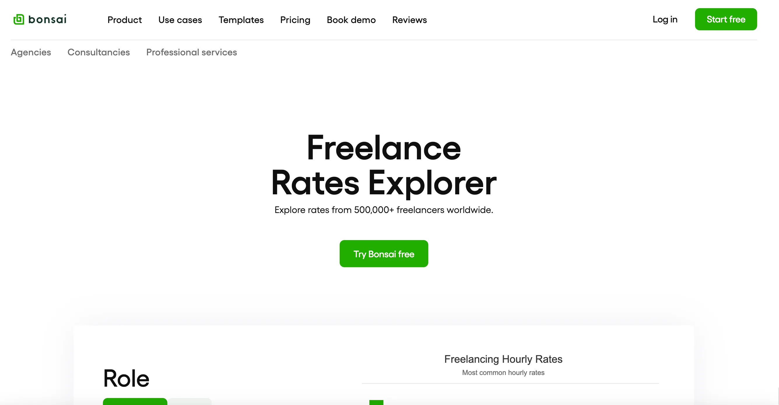 Freelance Rates Explorer