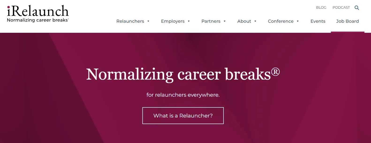 iRelaunch - Normalizing Career Breaks