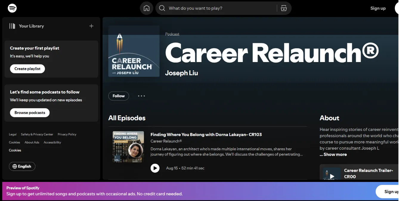 4. Career Relaunch Podcast