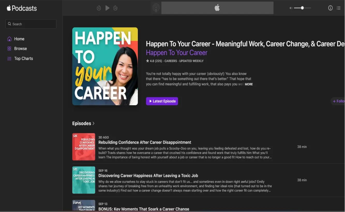 5. Happen To Your Career – Meaningful Work Podcast