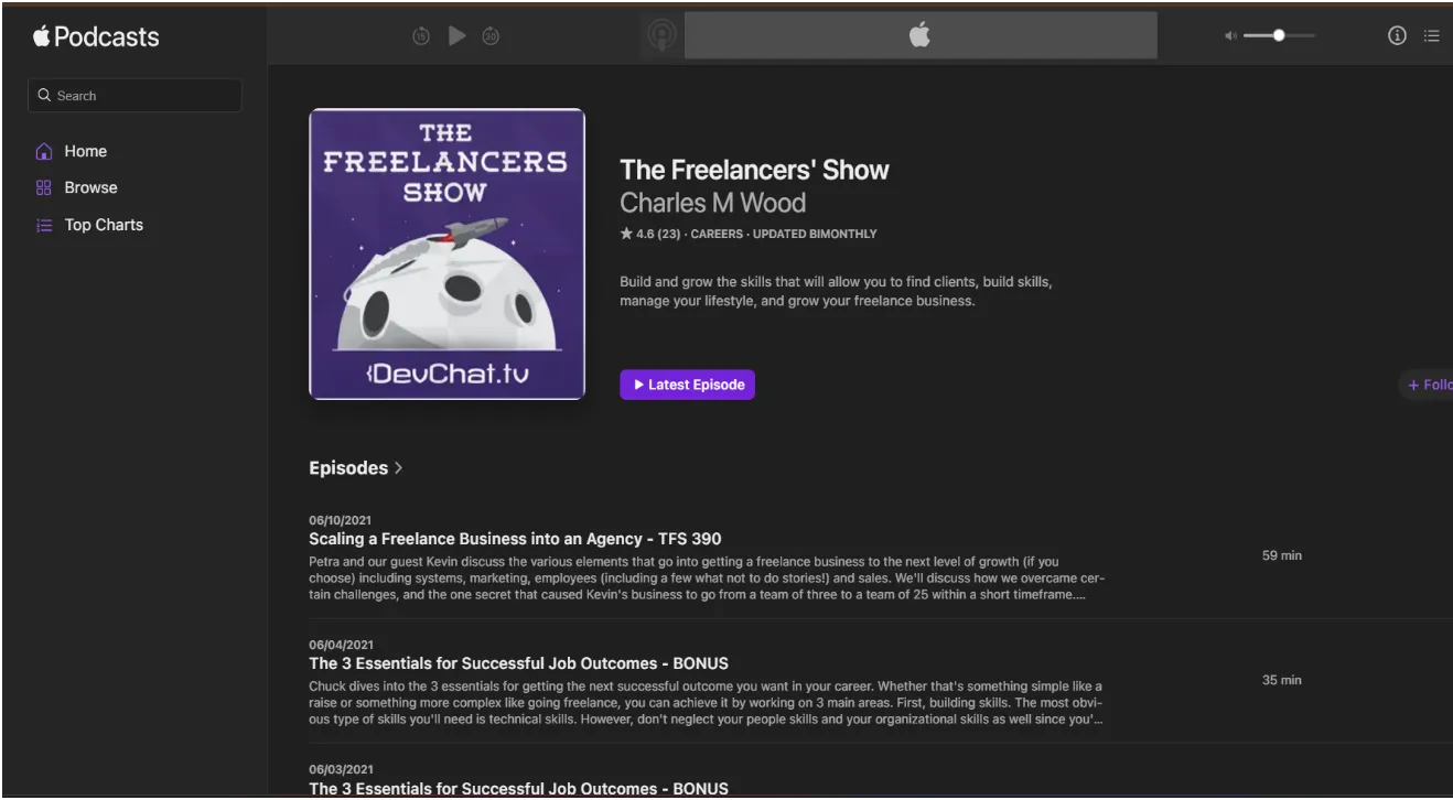 2. Freelancer’s Show