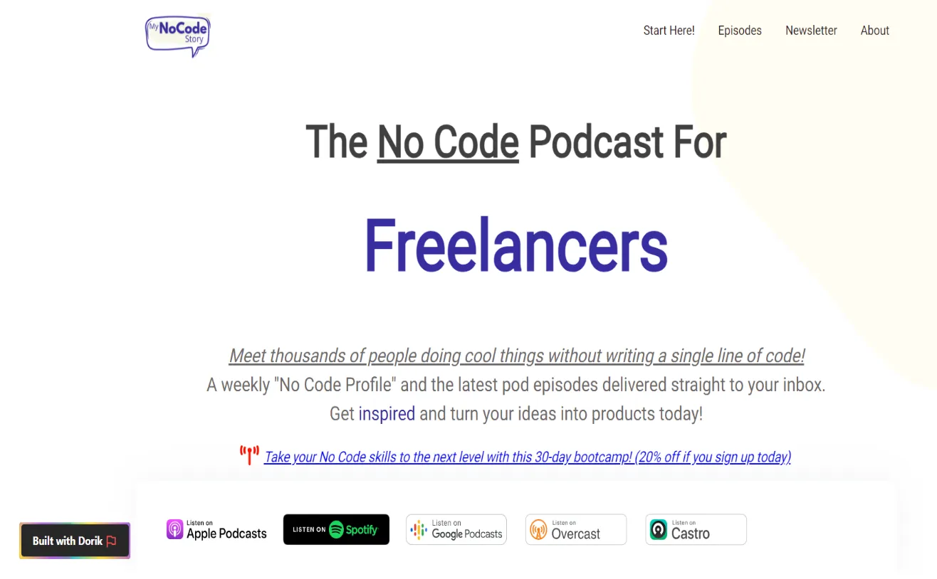 3. My NoCode Story