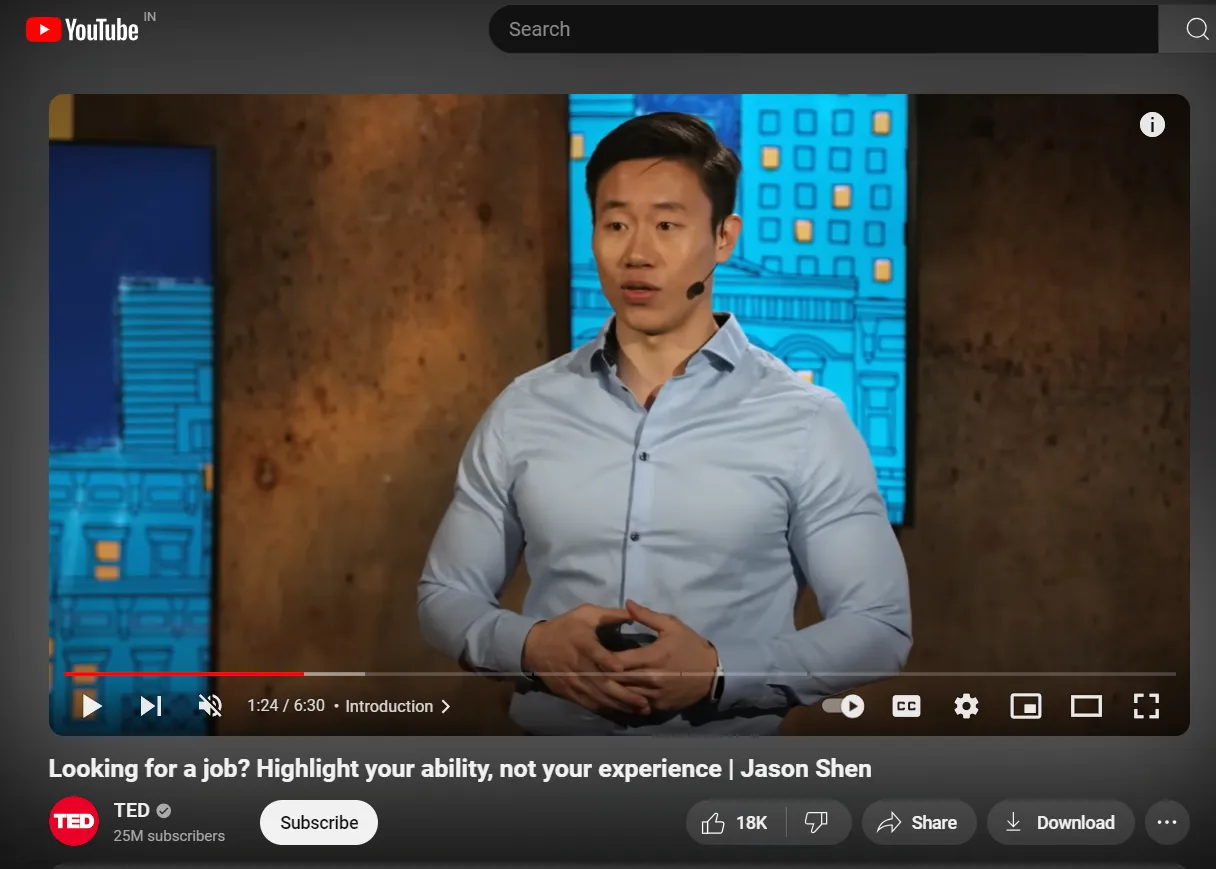 Looking for a Job? Highlight Your Ability, Not Your Experience – Jason Shen