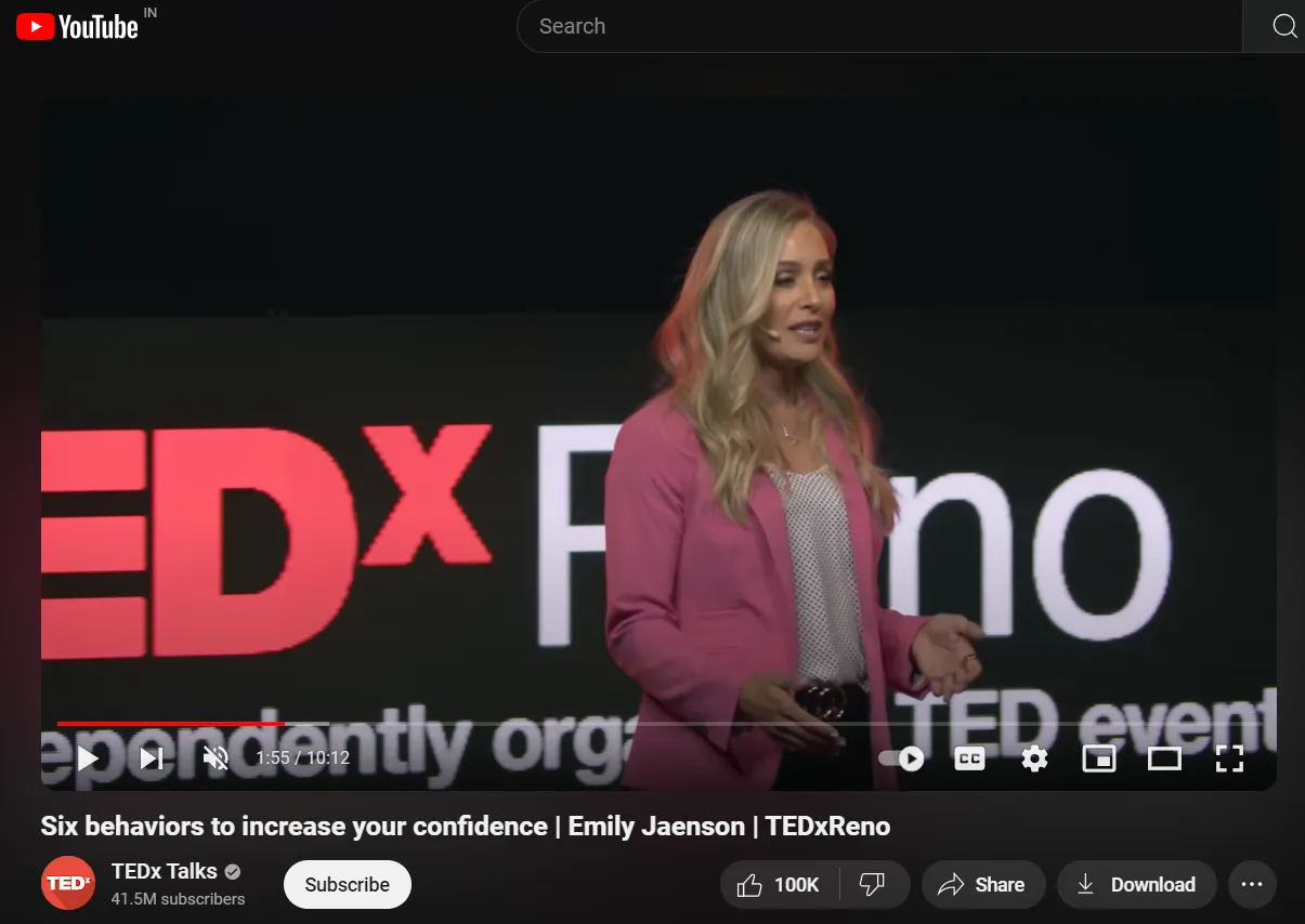Six Behaviors to Increase Your Confidence – Emily Jaenson