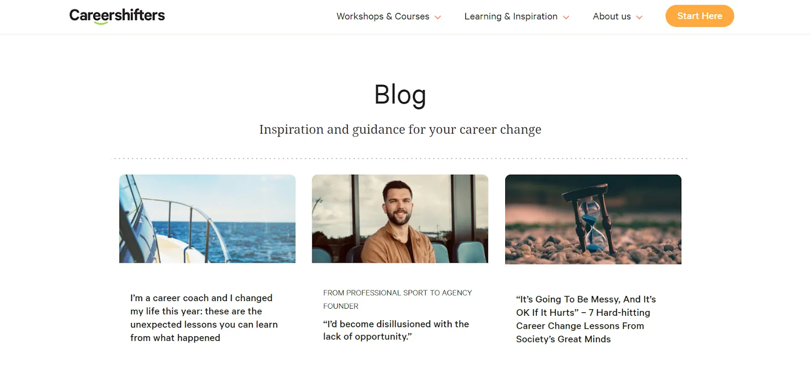 The Career Shifters Blog