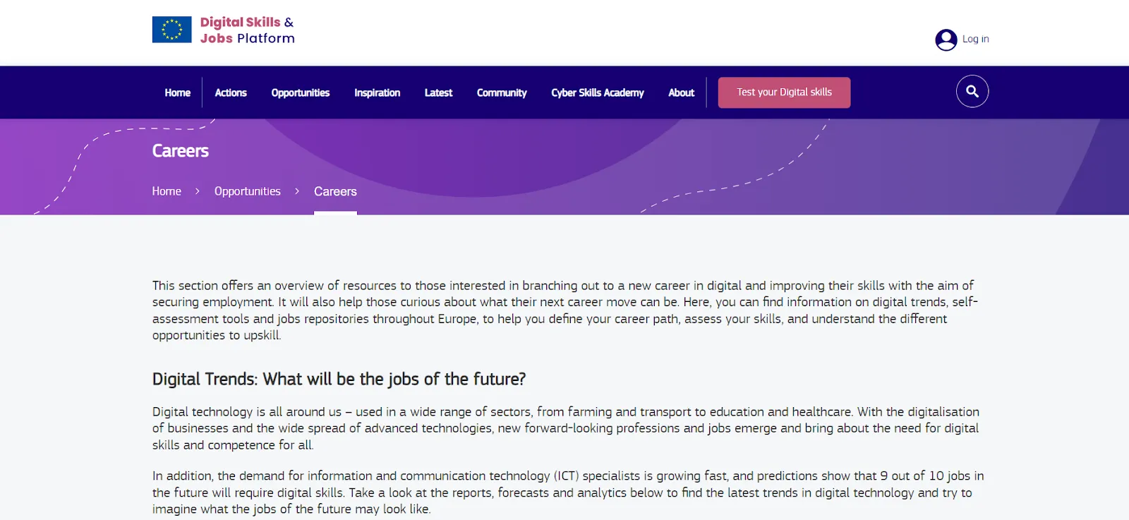Digital Skills and Jobs Platform