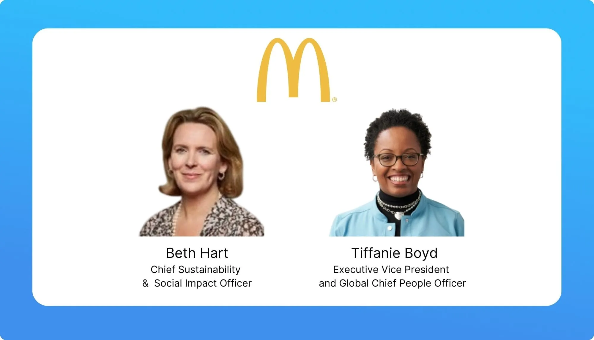 Beth Hart & Tiffanie Boyd – McDonald's