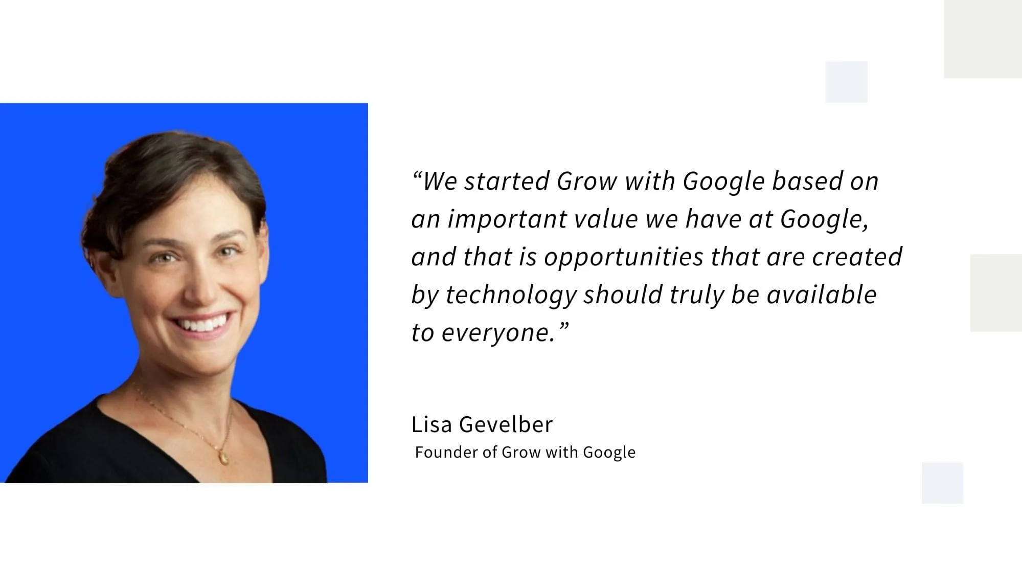 Lisa Gevelber quote