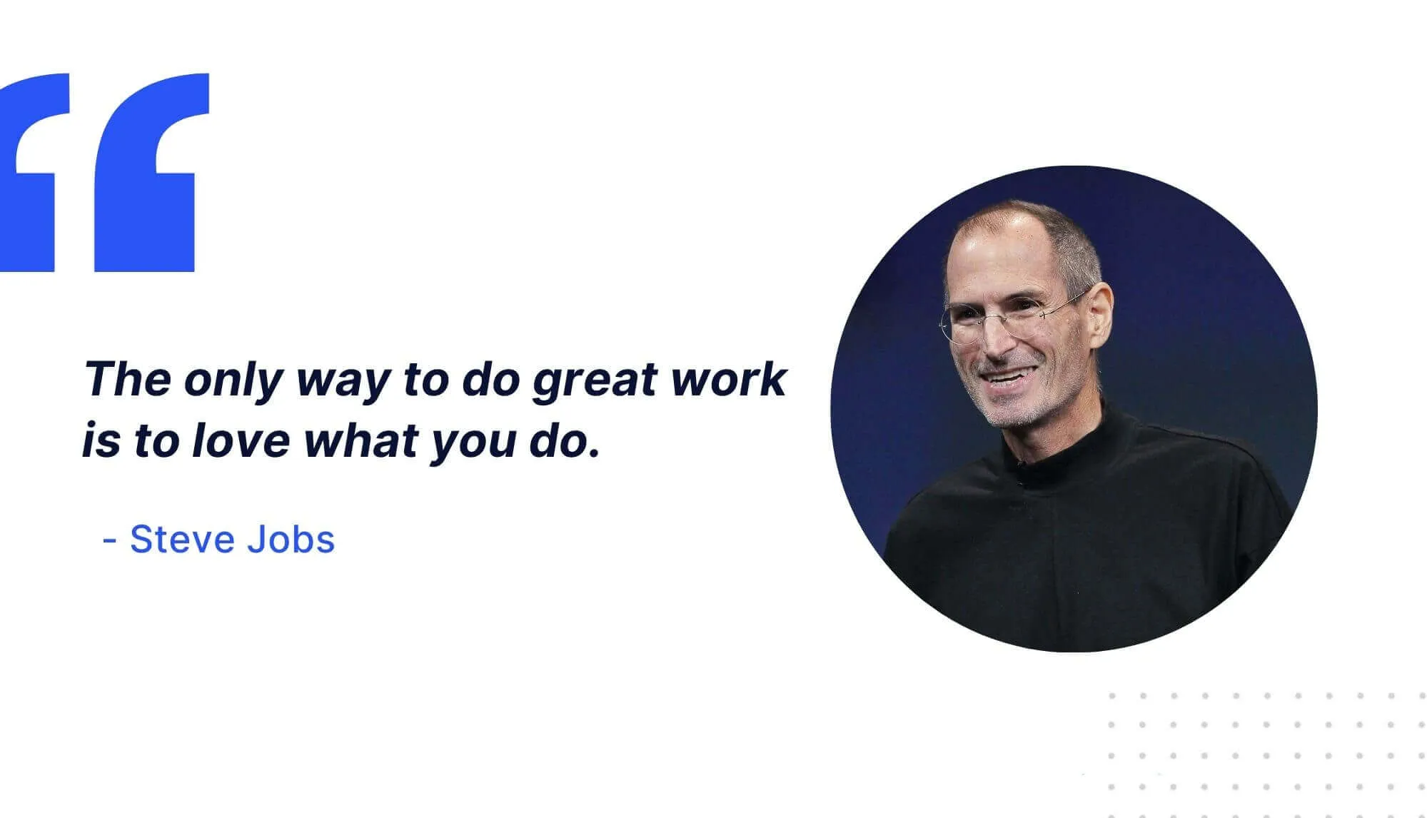 Steve Jobs quote