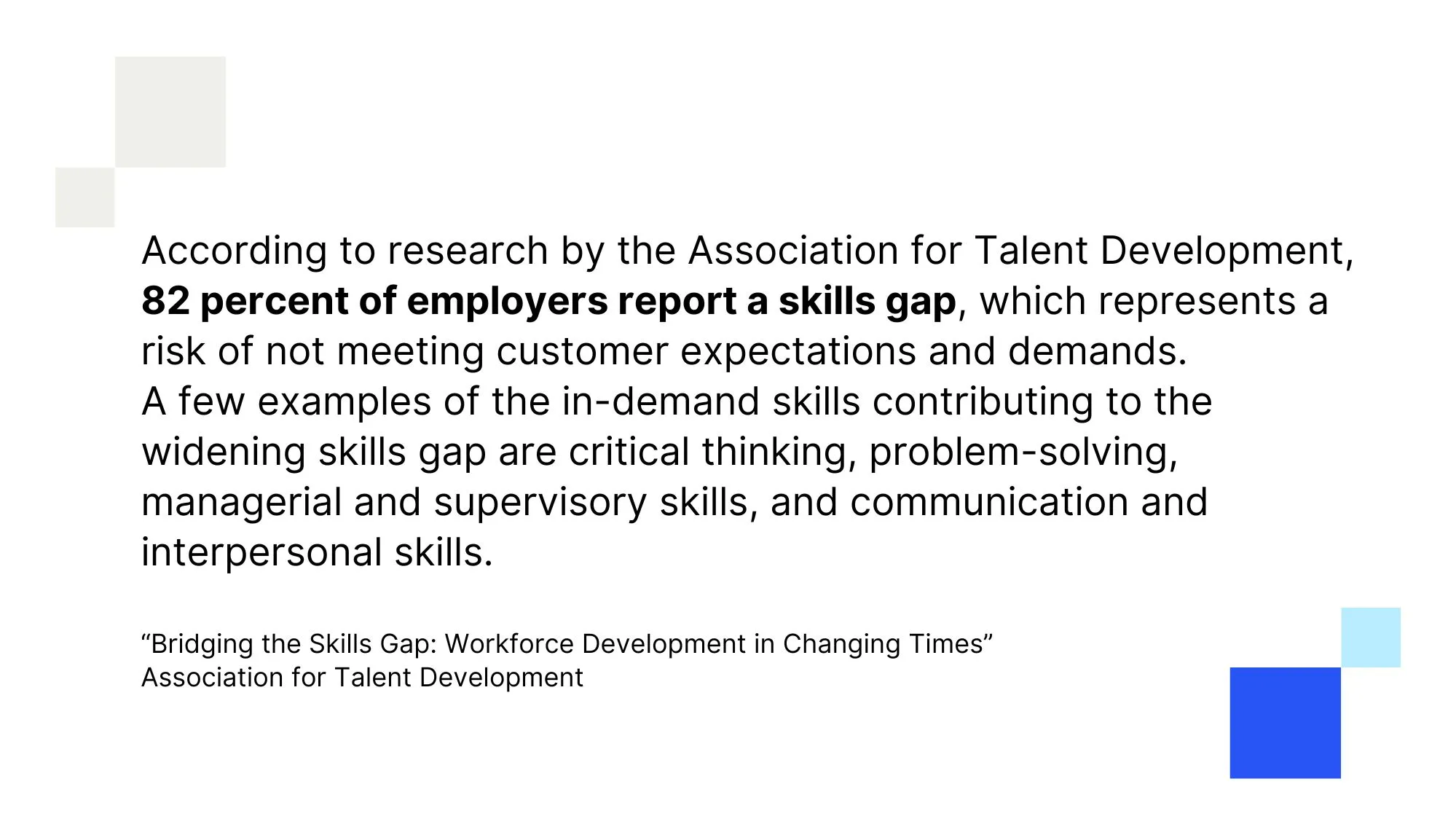 Bridging the Skills Gap: Workforce Development in Changing Times 
