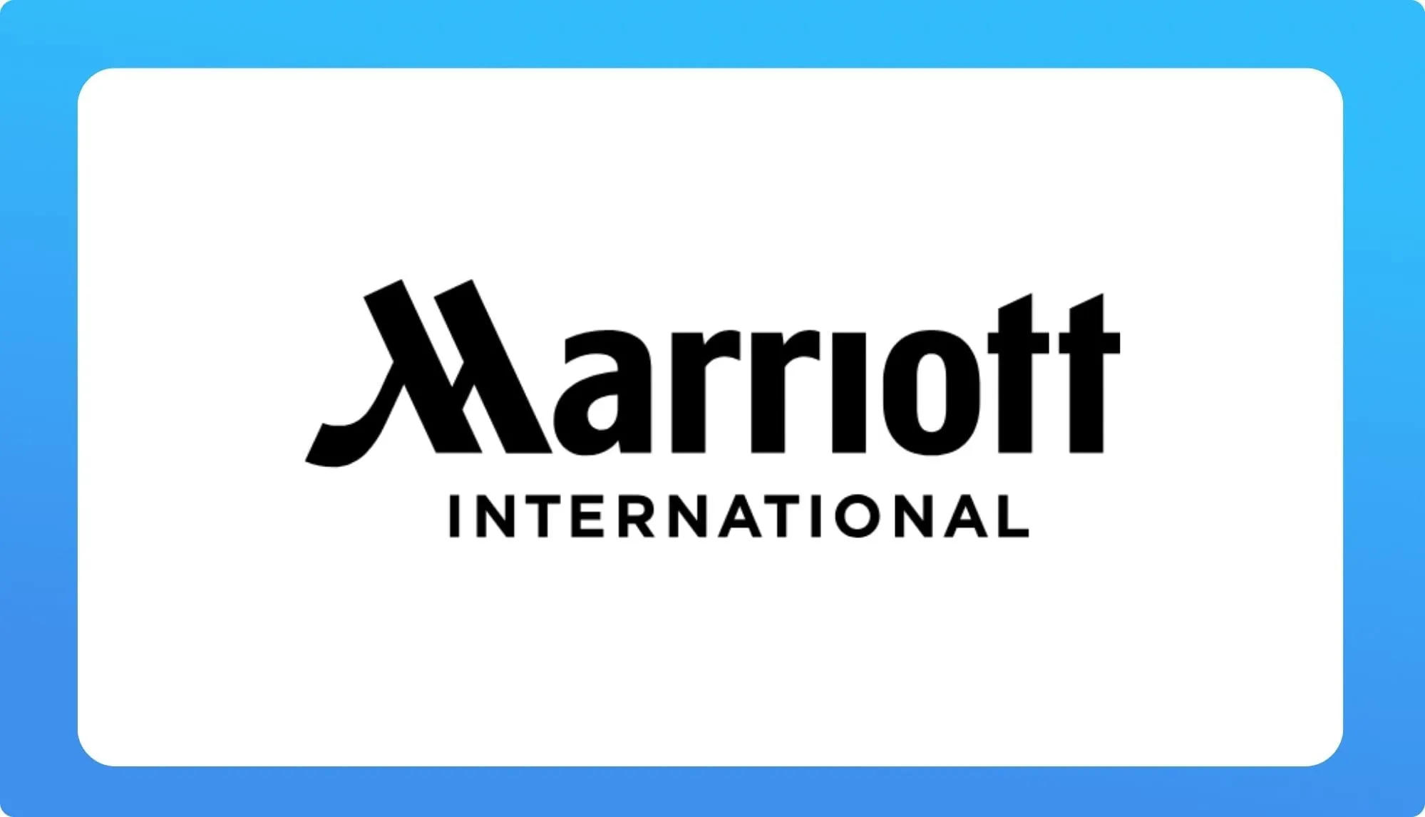 Marriott International logo