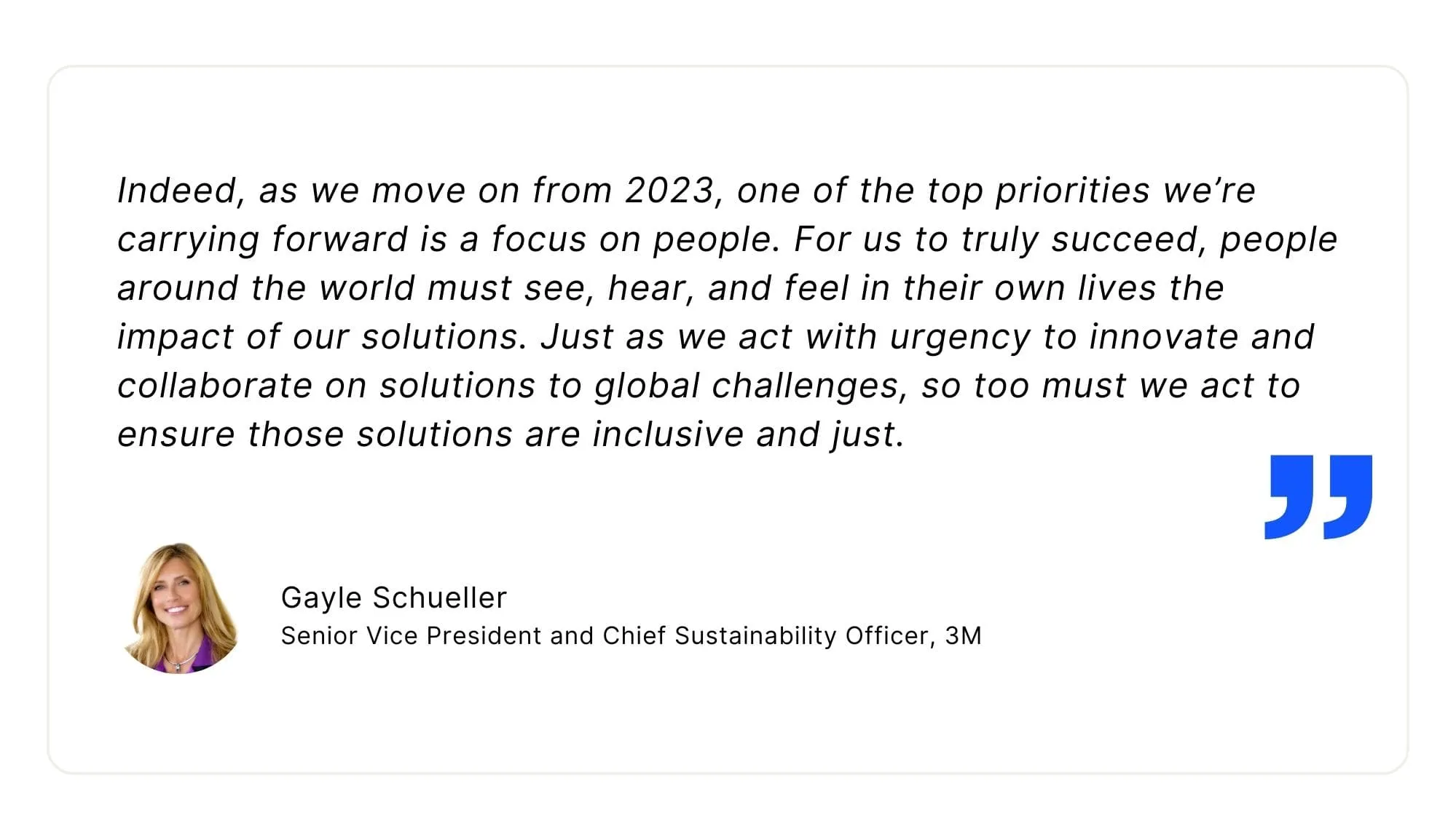Gayle Schueller quote