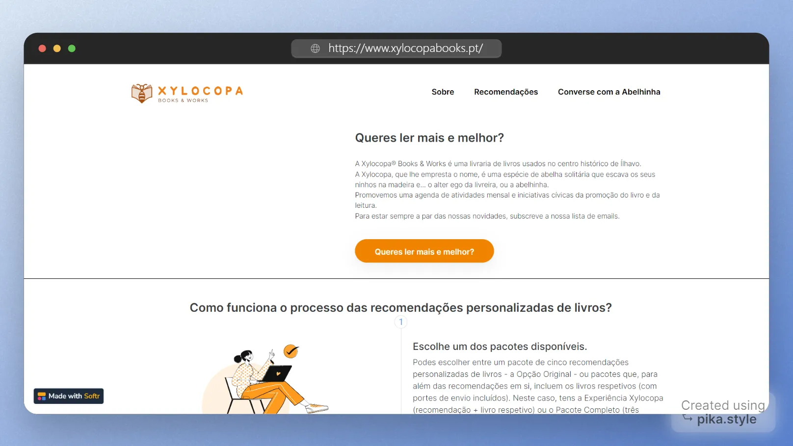 Xylocopa website screenshot