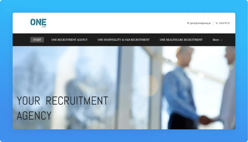 One Group Webpage