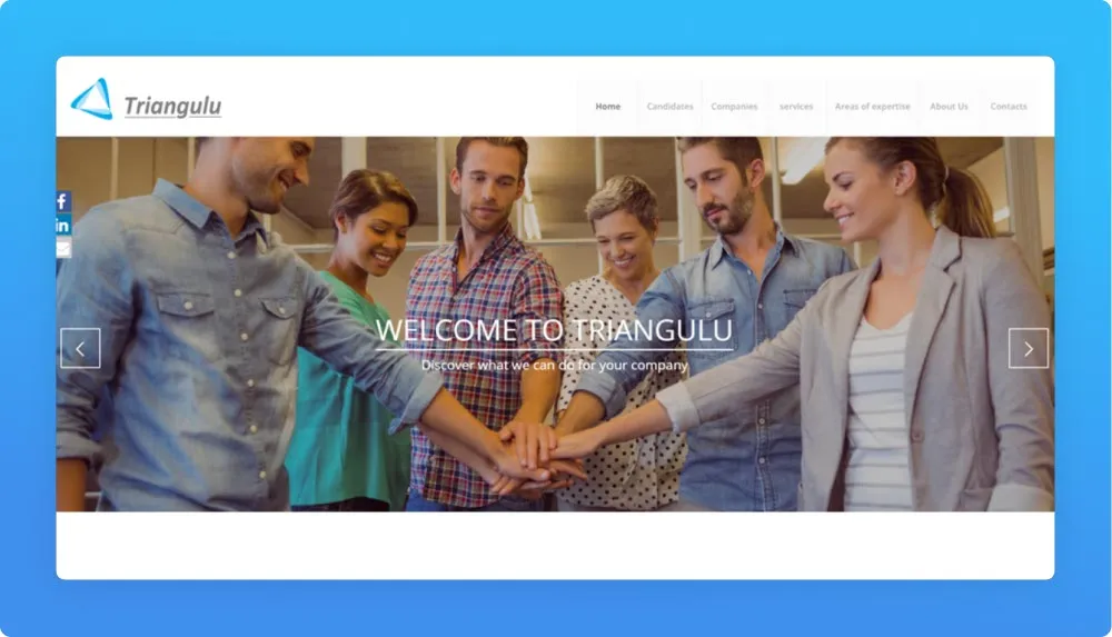 Triangulo Webpage