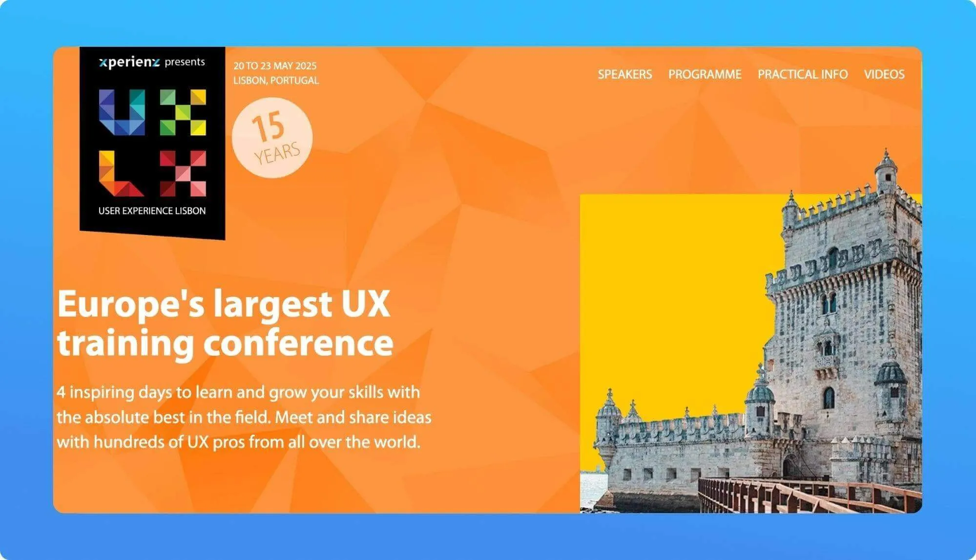 UXLx Tech Event Lisbon