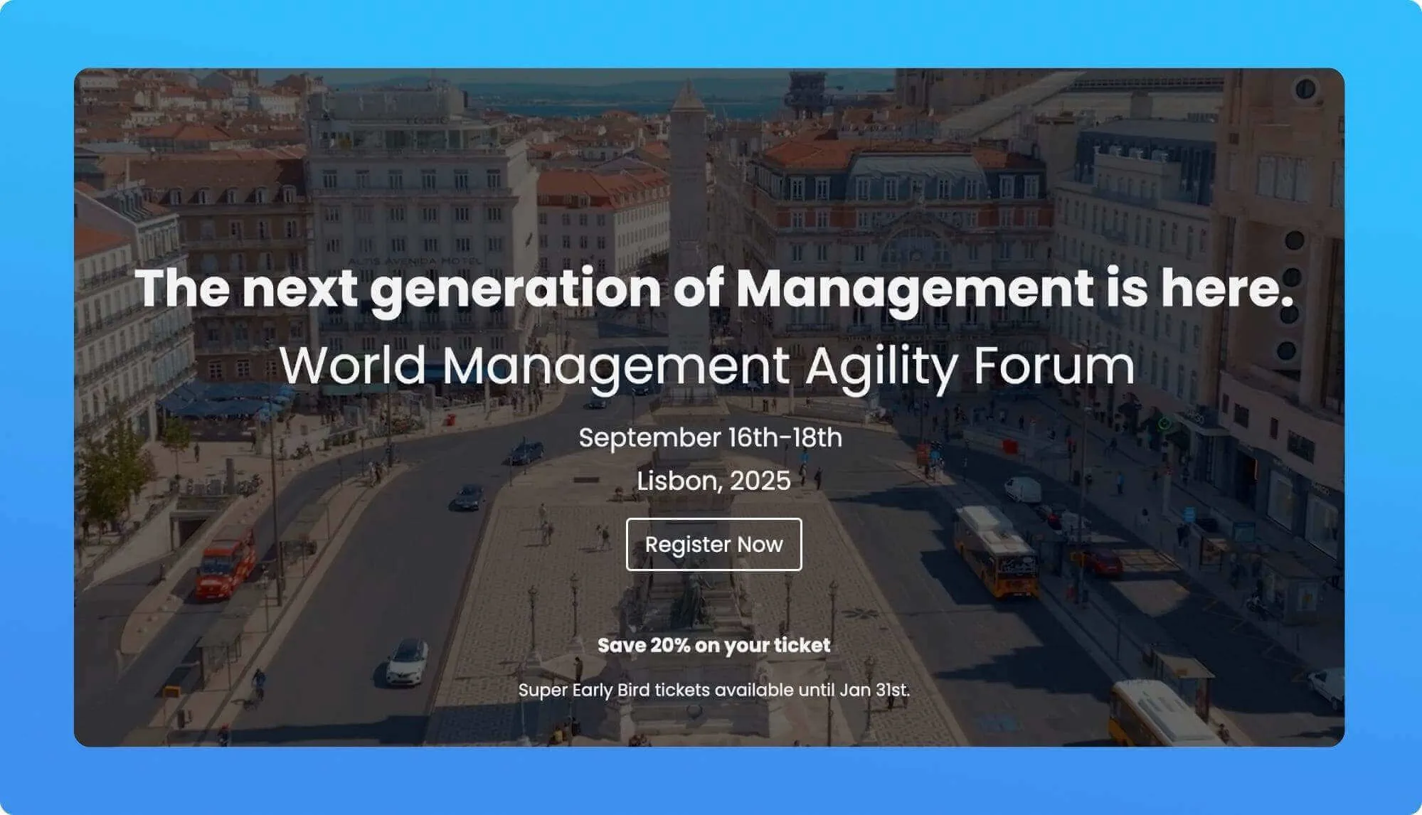 World Agility Forum Tech Event