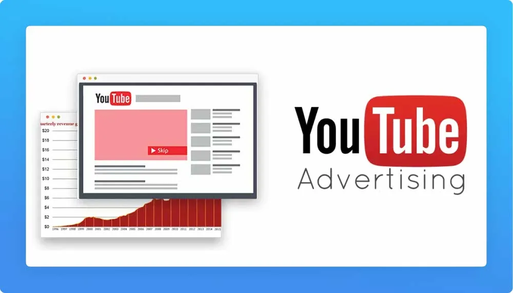 Youtube advertising banner