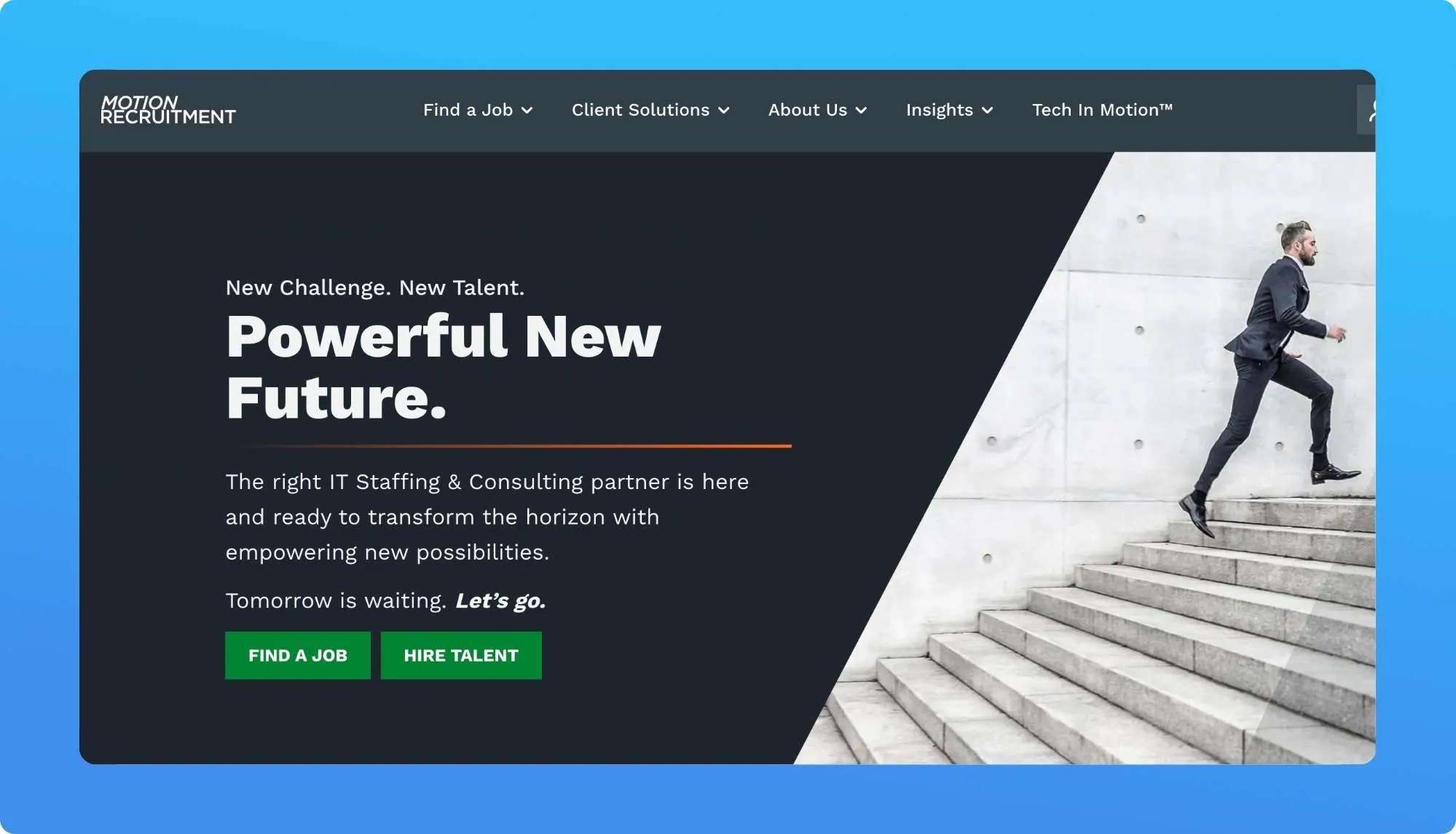 Motion Recruitment Website
