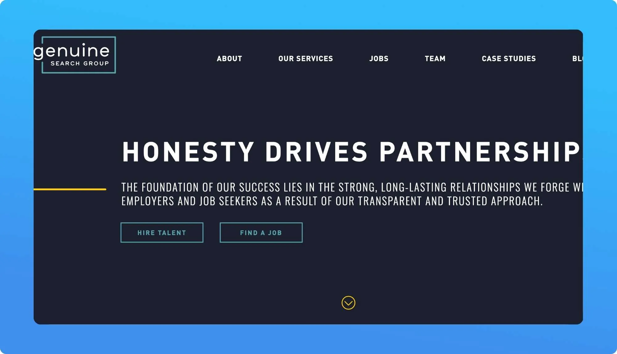 Genuine Search Group Website