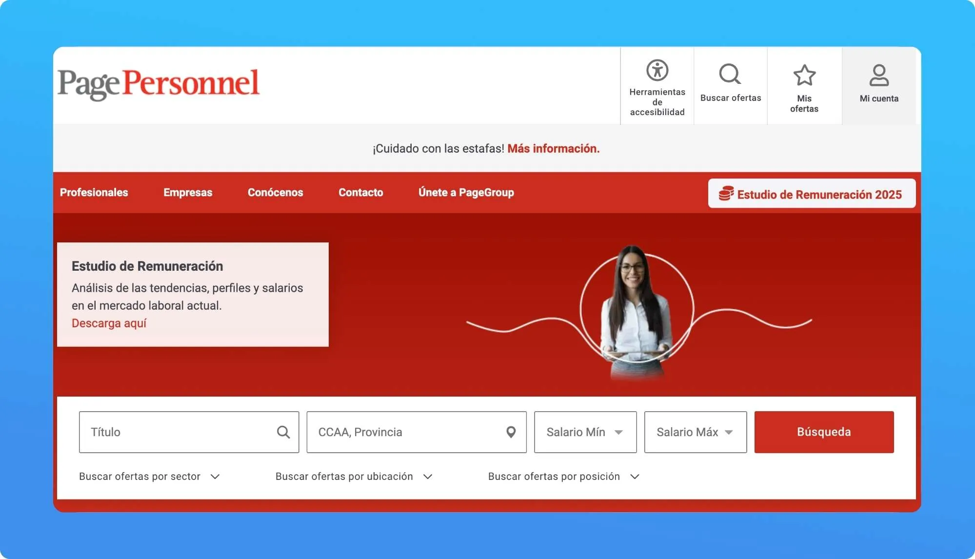 Page Personnel Website