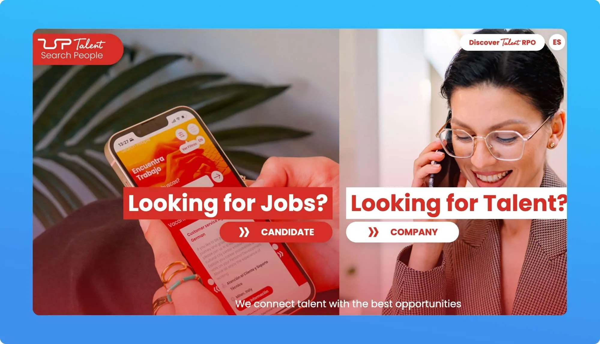 Talent Search People Website
