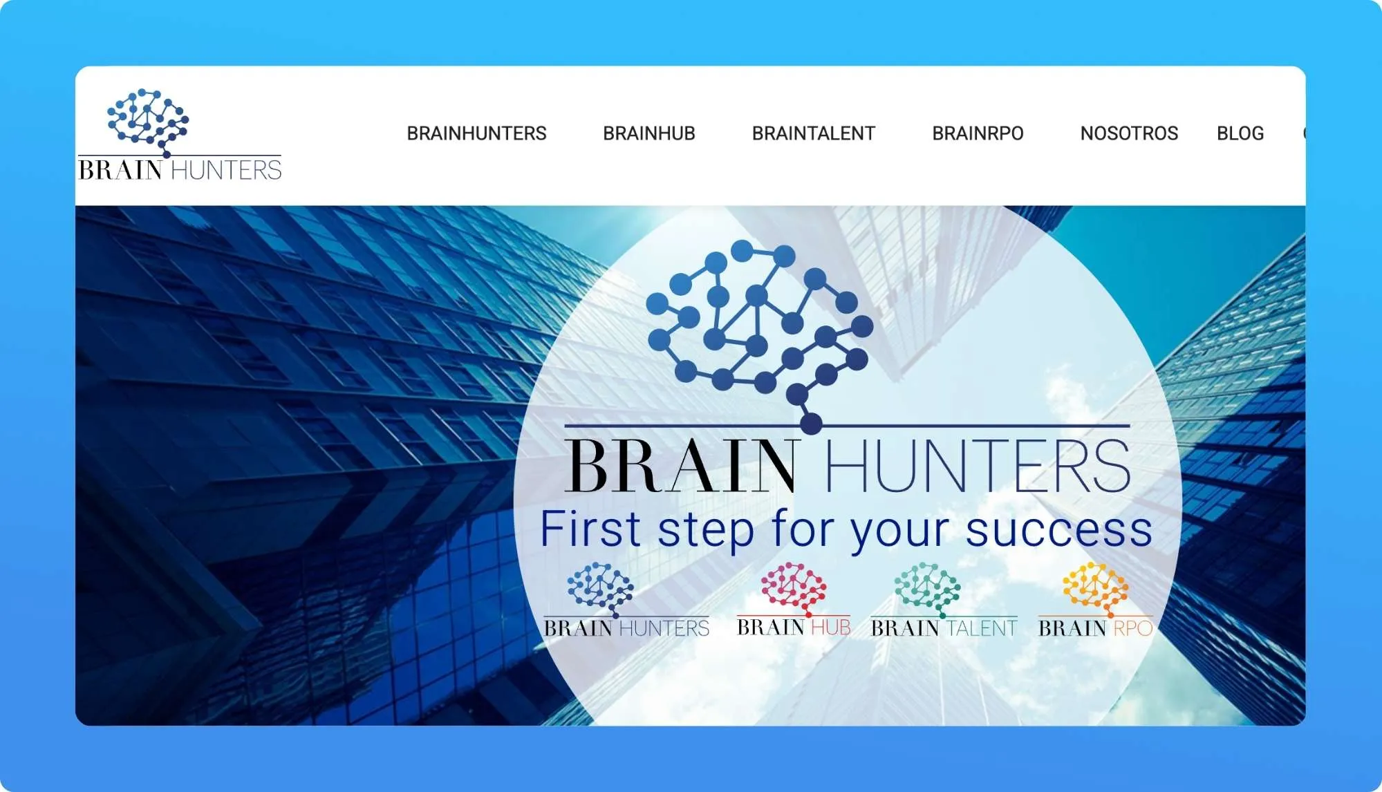 BrainHunters Website
