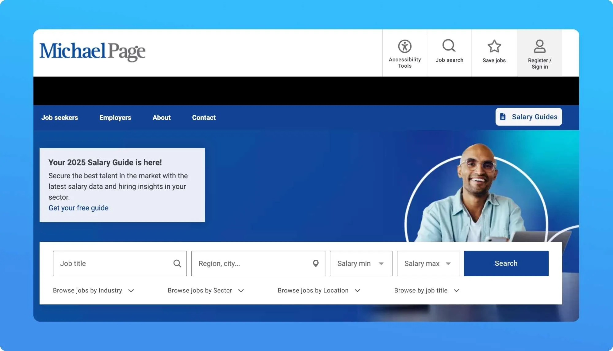 Michael Page Website