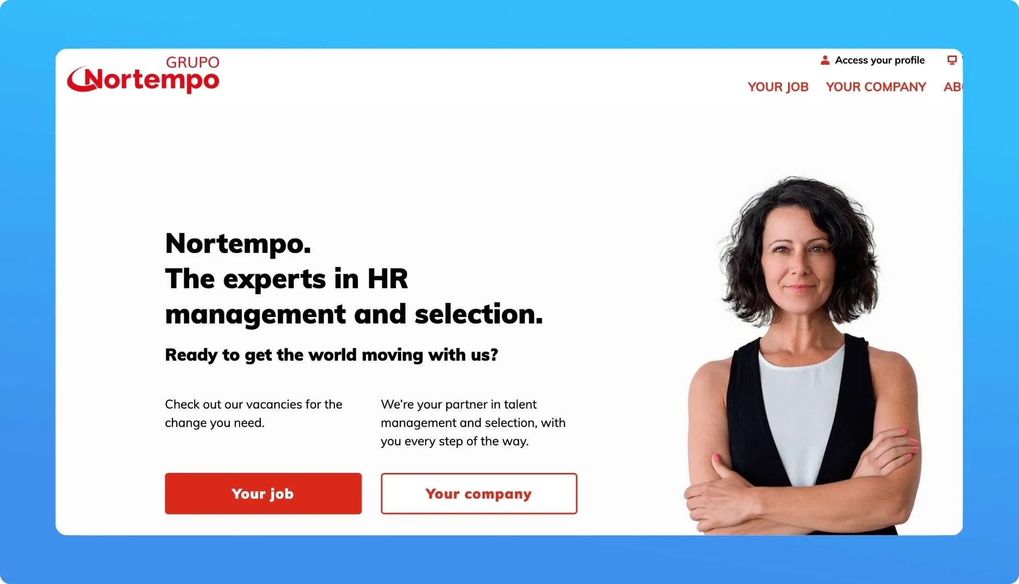 Nortempo Website