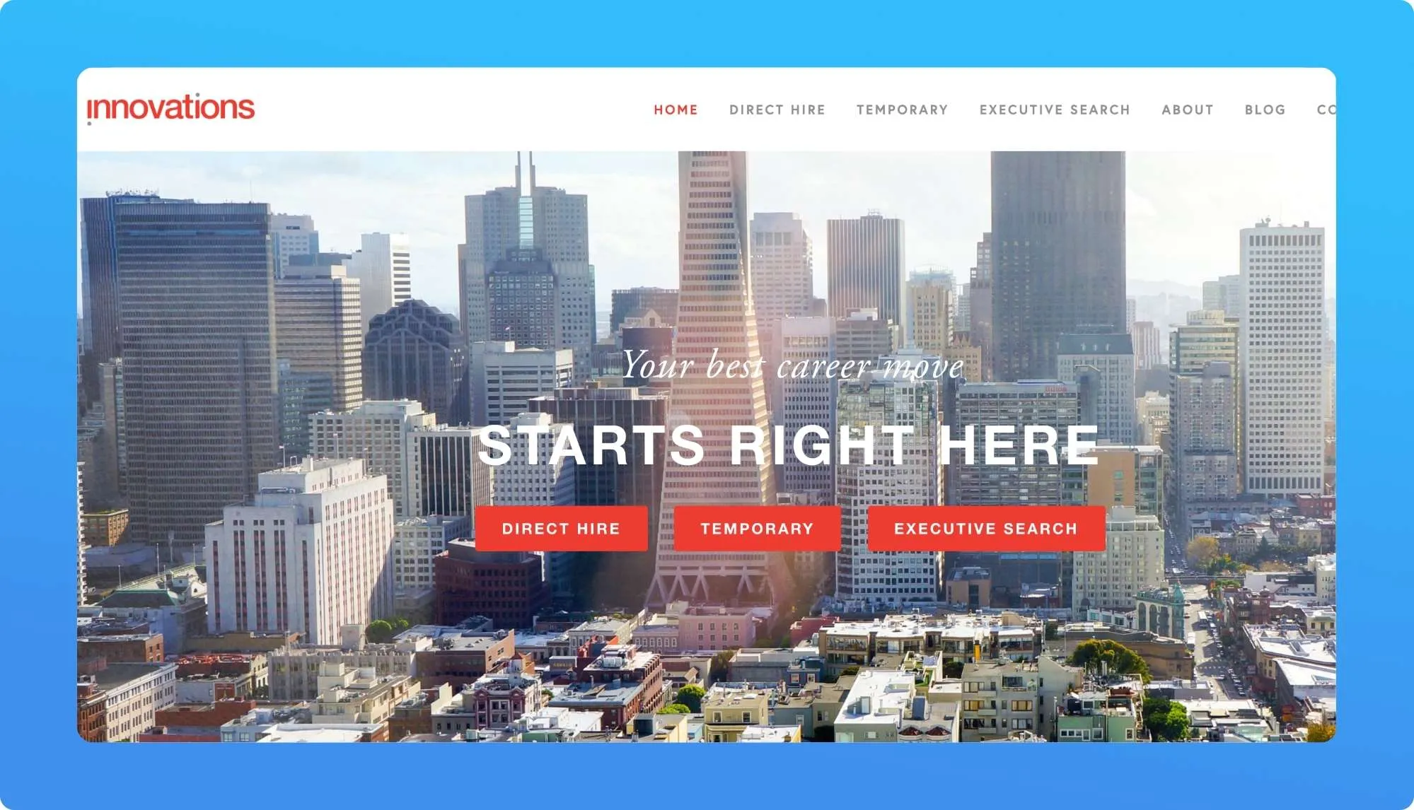 Innovations Website