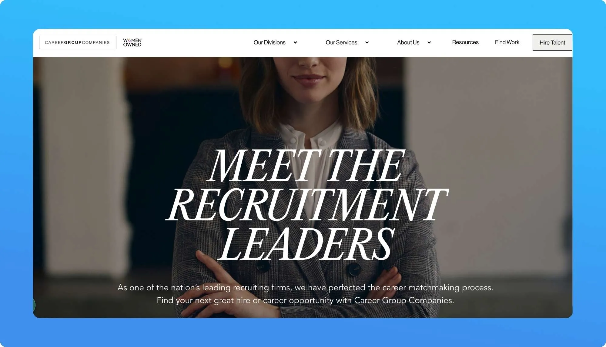 Career Group Companies Website