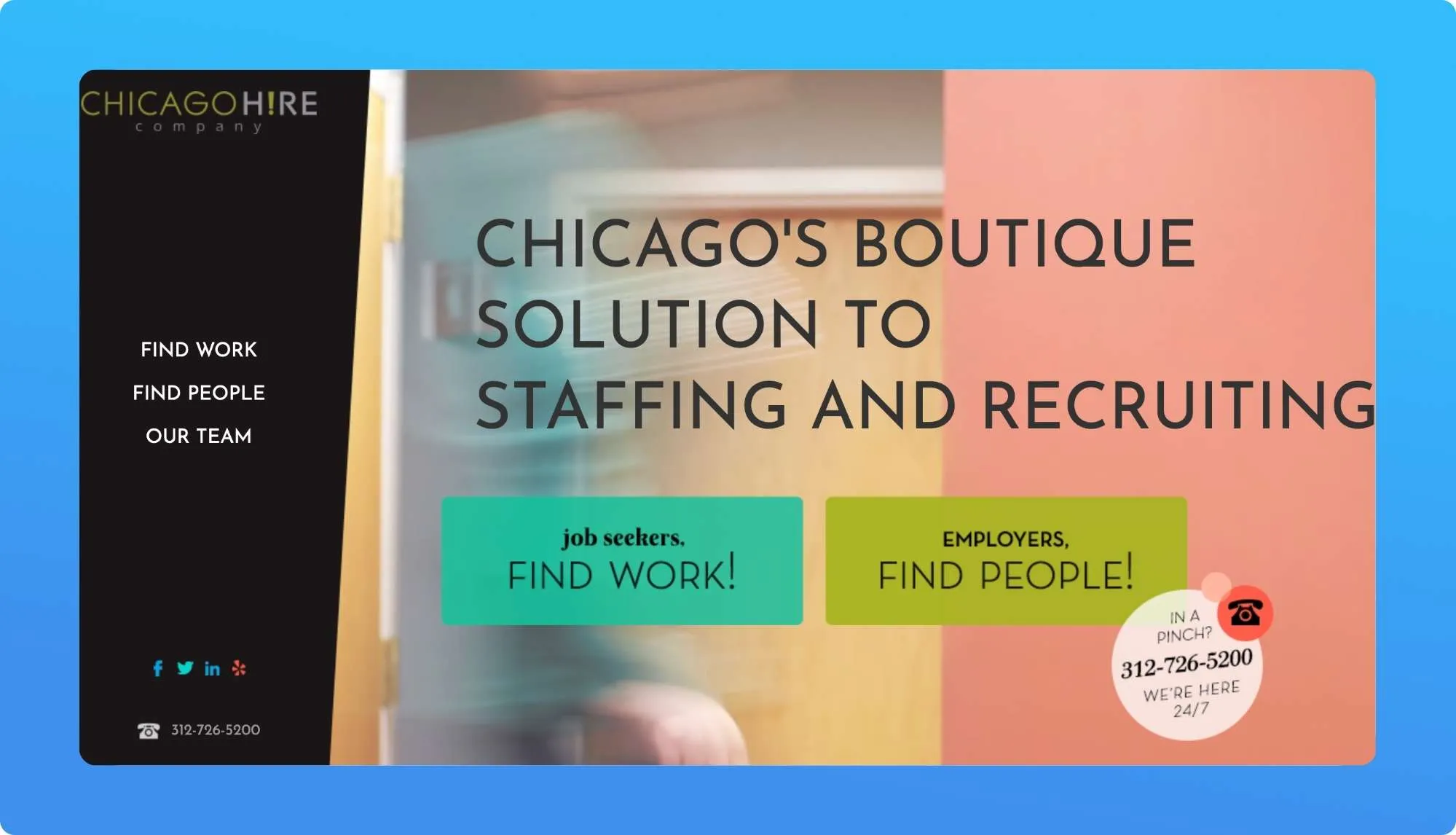 The Chicago Hire Company Website