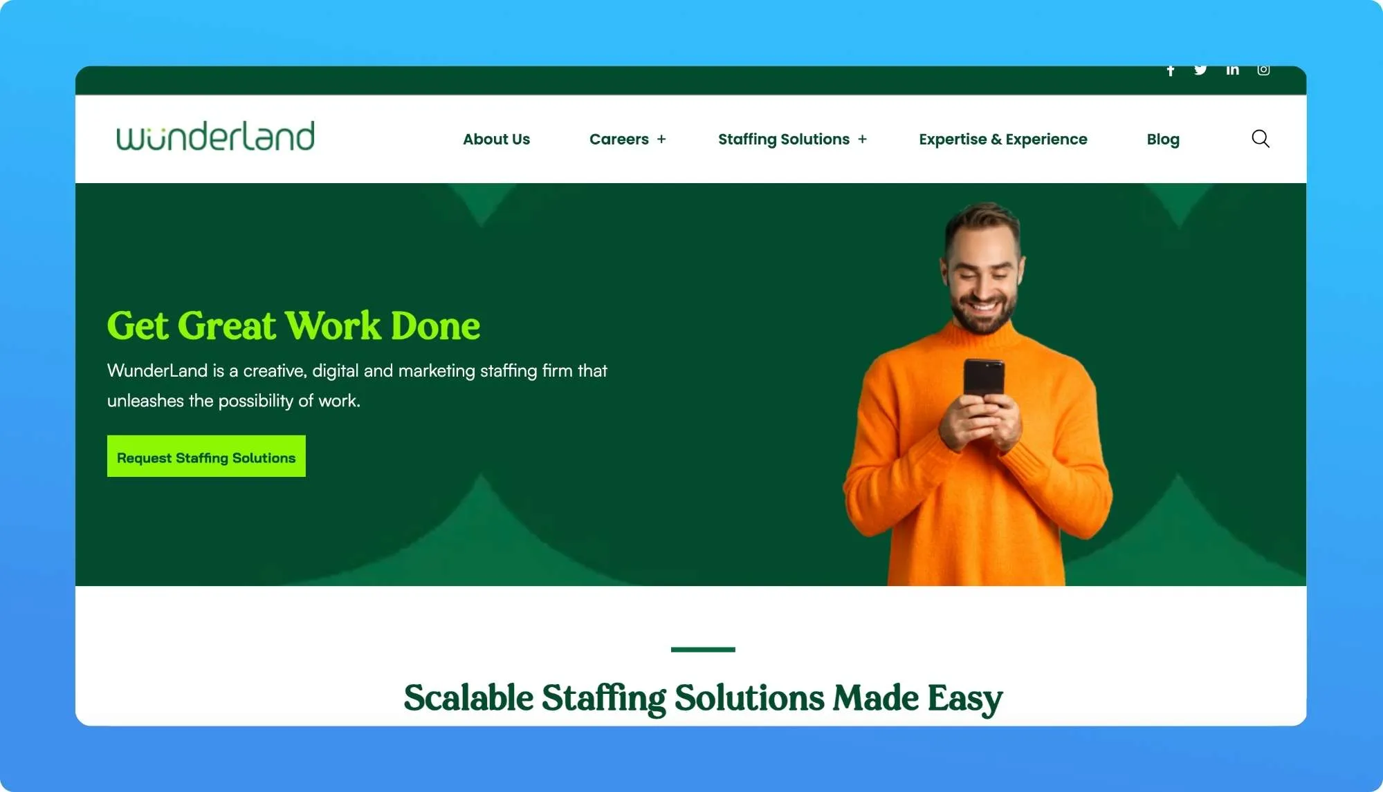 WunderLand Group Website