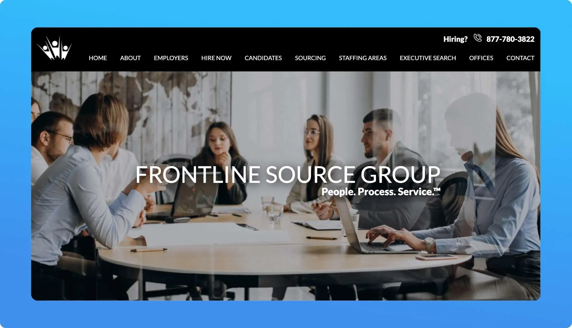 Frontline Source Group Website