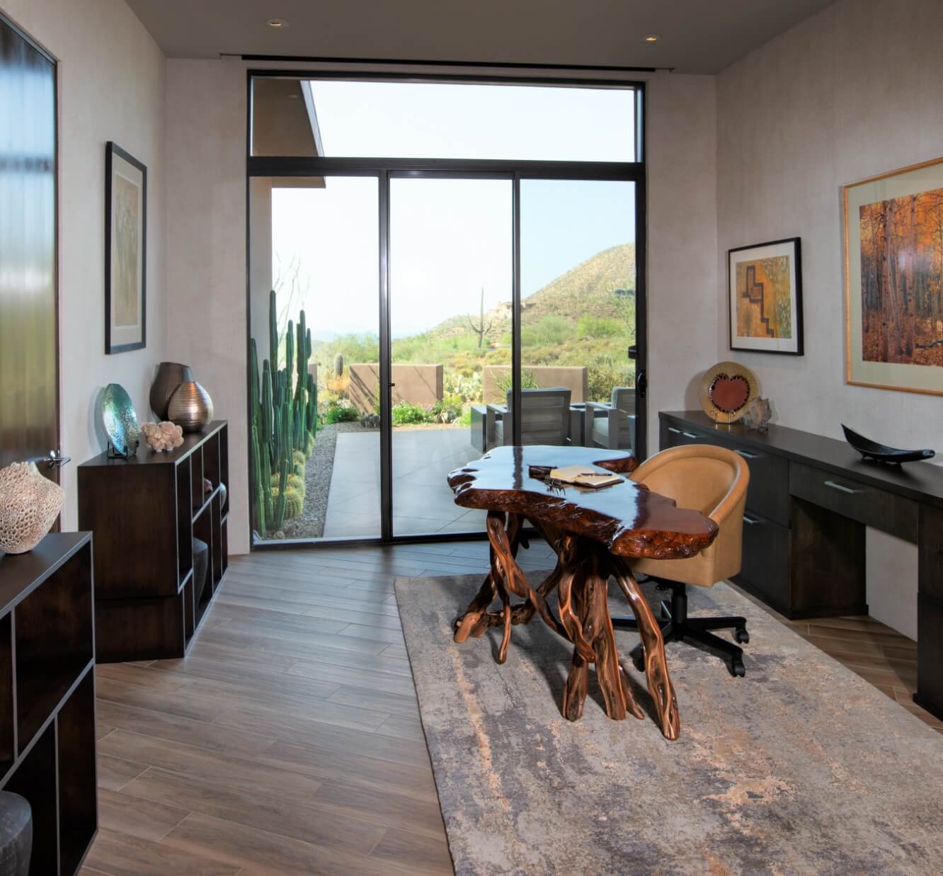 Modern office for 3 Interior Decorating Tips for a Productive Home Office