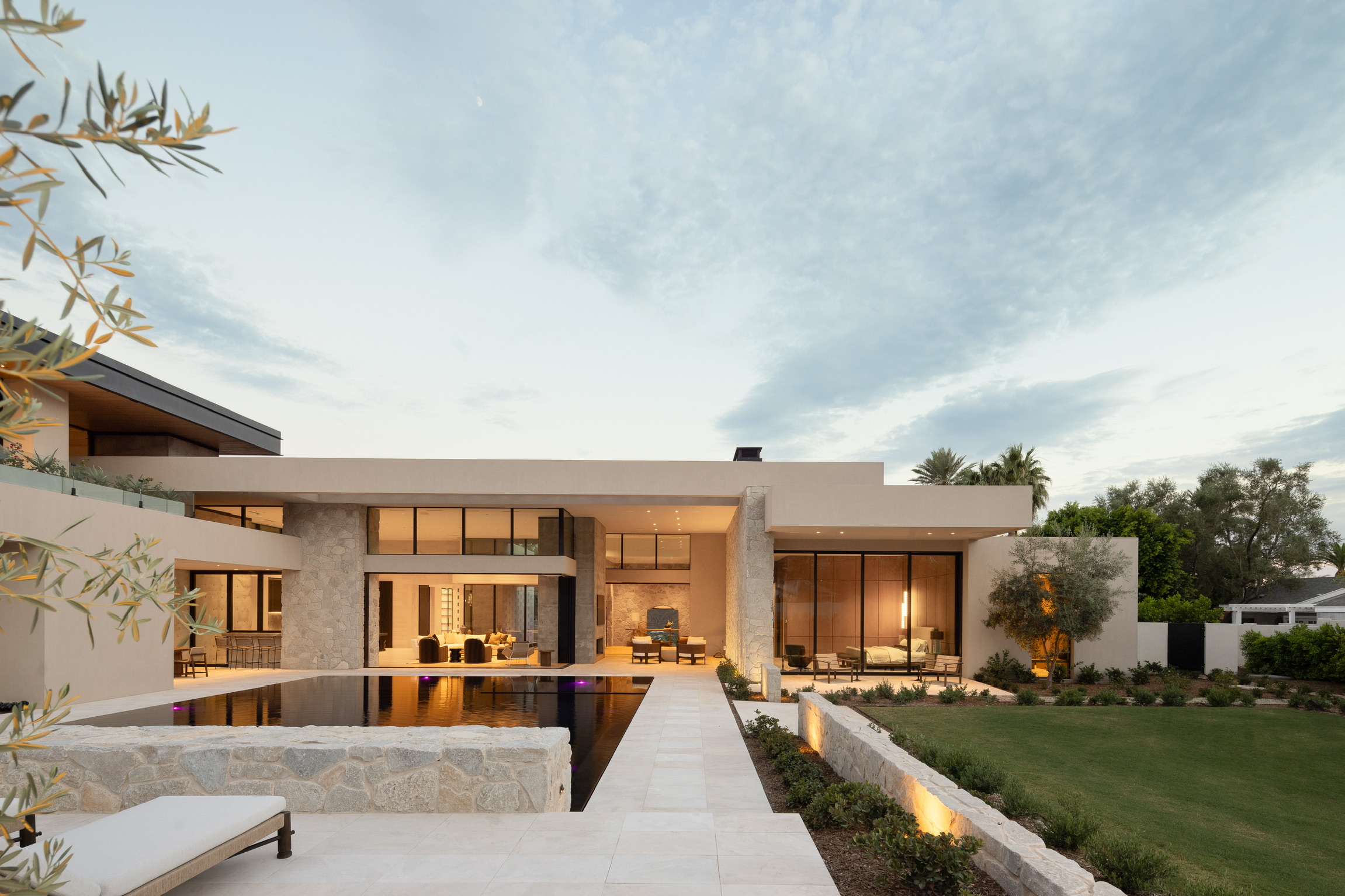 Pool shot of West home