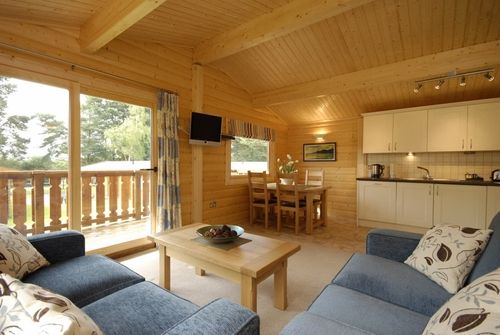 Self catering lodge lounge
