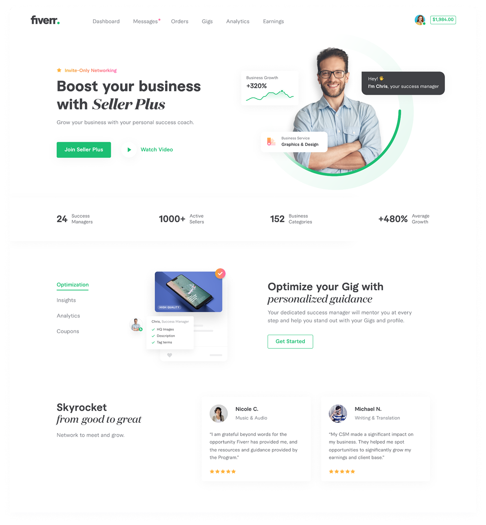 From side hustle to sales machine: Designing Seller Plus program