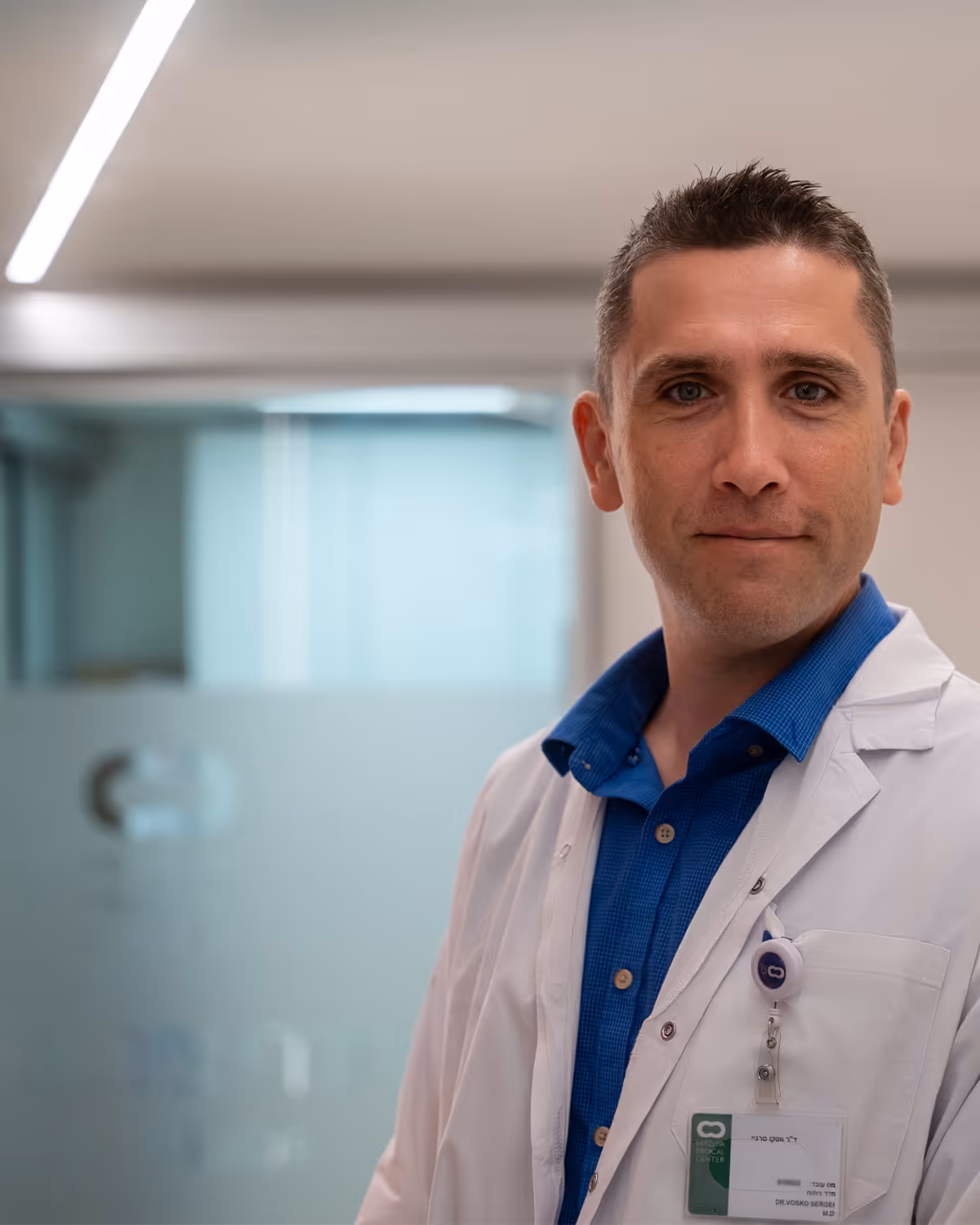 photo du docteur Sergei Vosko, chef de l'unité d'endoscopie