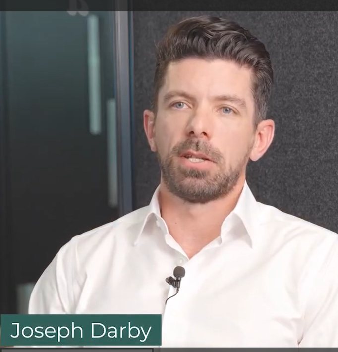 Joseph Darby, seated, video about what got you wealthy won't keep you wealthy