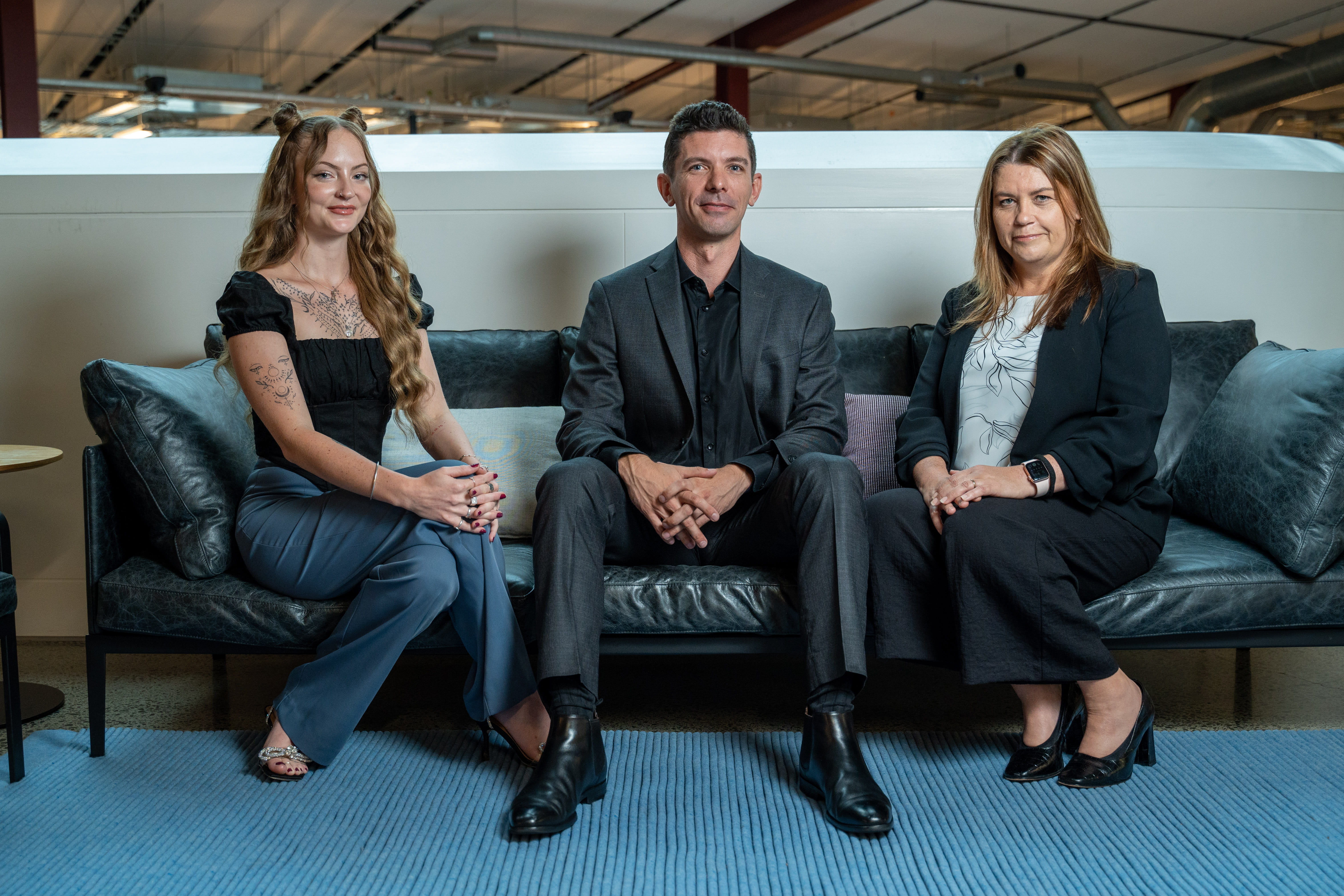 Three of the Become Wealth team, all three different stages of life (ages)