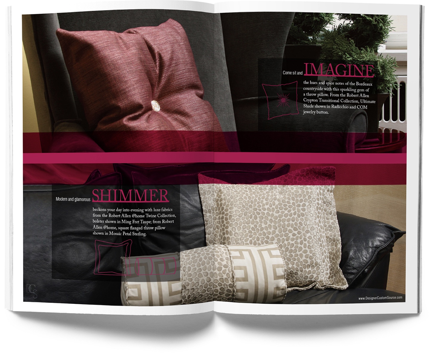 Designer Custom Source Beauty Book Inside Spread #2