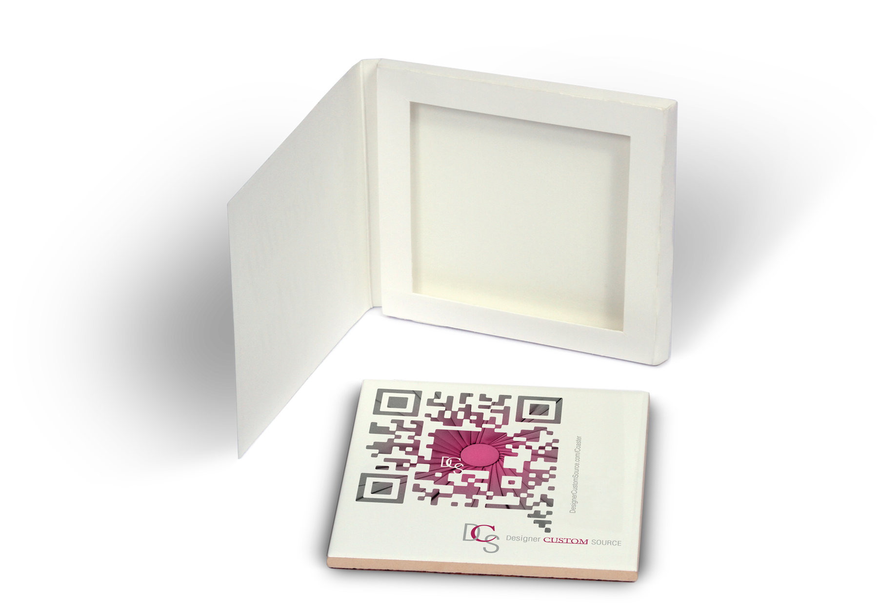 Designer Custom Source promotional coaster