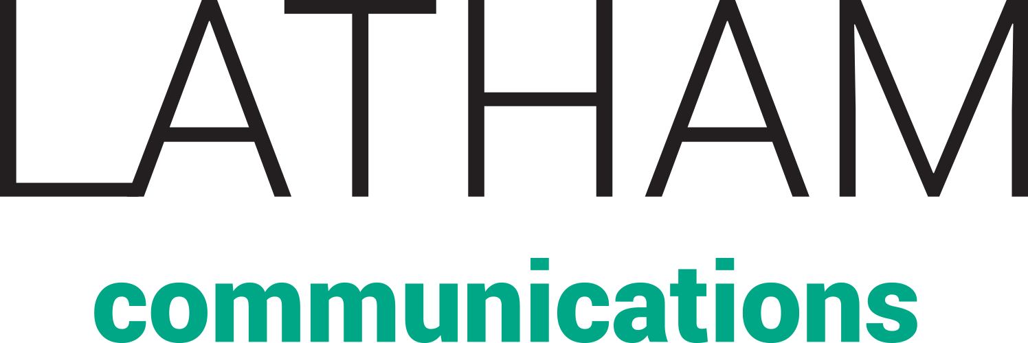 Latham Communications logo in full color