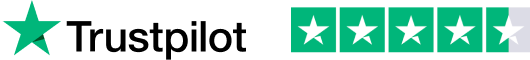 Trustpilot 4.5 stars